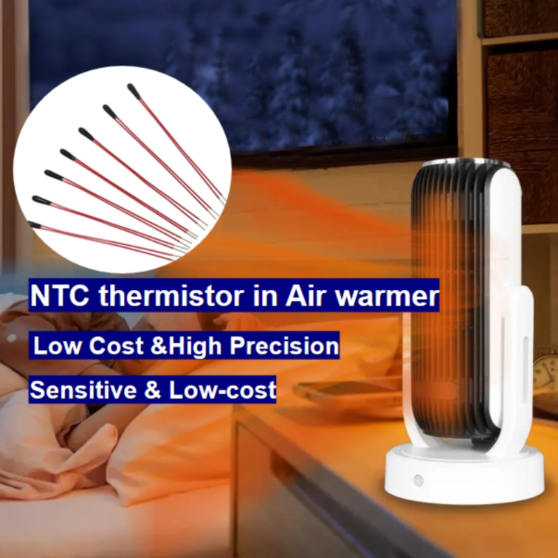 Senzor de temperatură NTC în încălzitor de aer cu aer mai cald